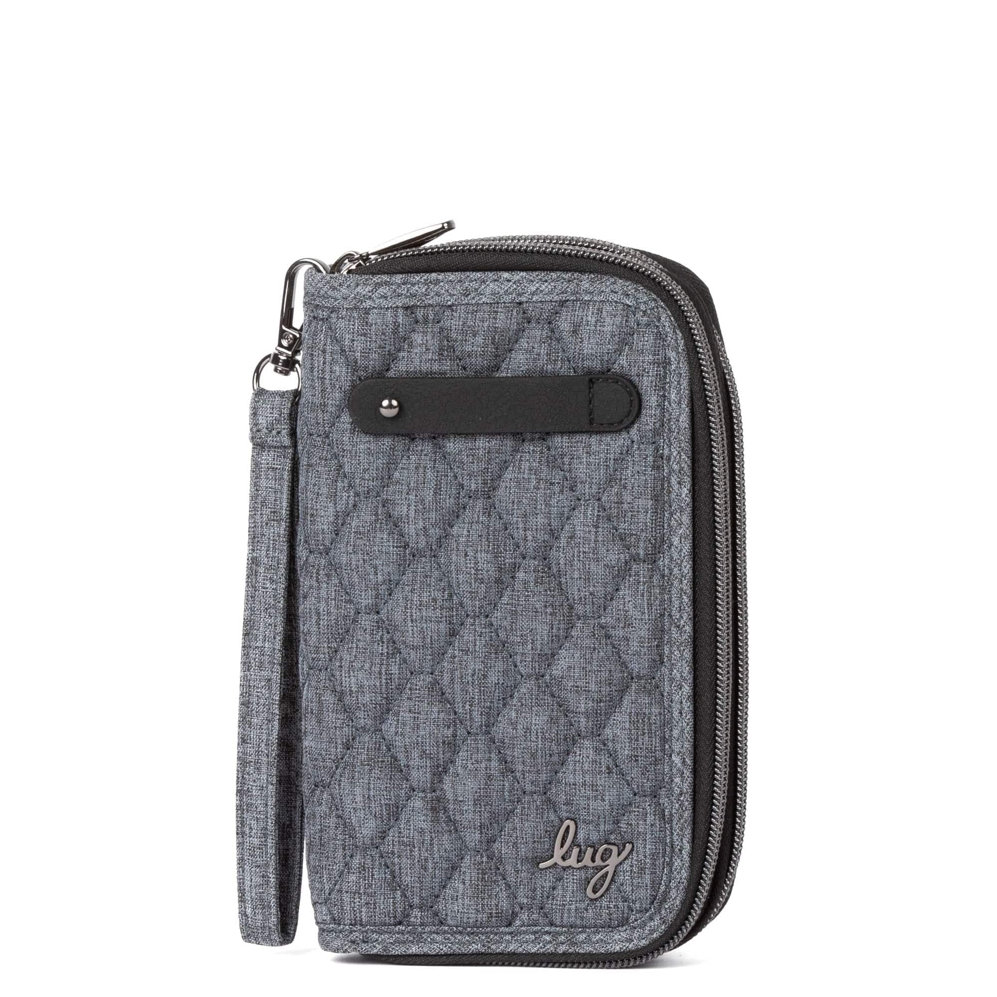 Tram Zip RFID Wallet - HEATHER GREY - Tram_Zip_HeatherGrey_01